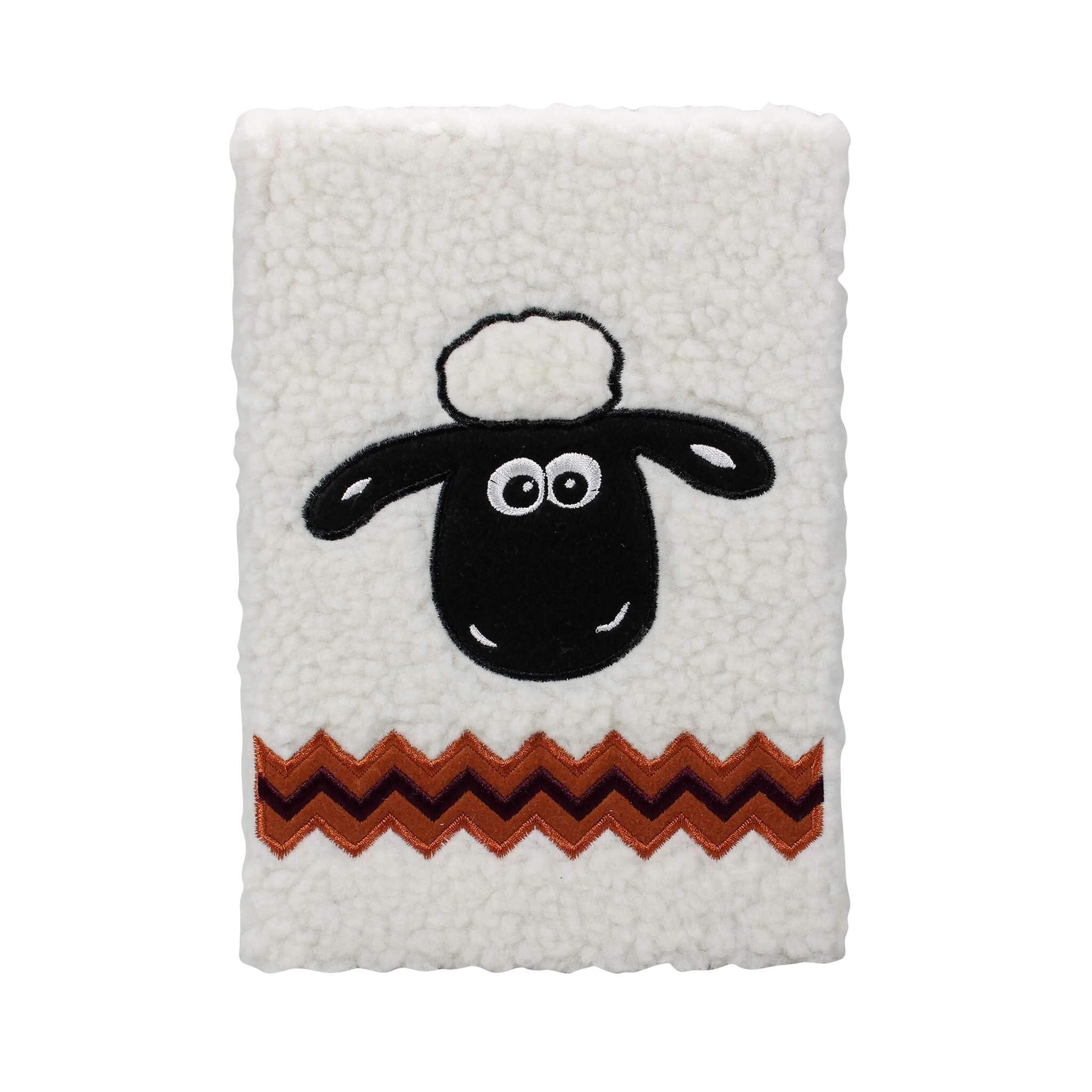 Wallace & Gromit A5 Notebook - Shaun - Plush