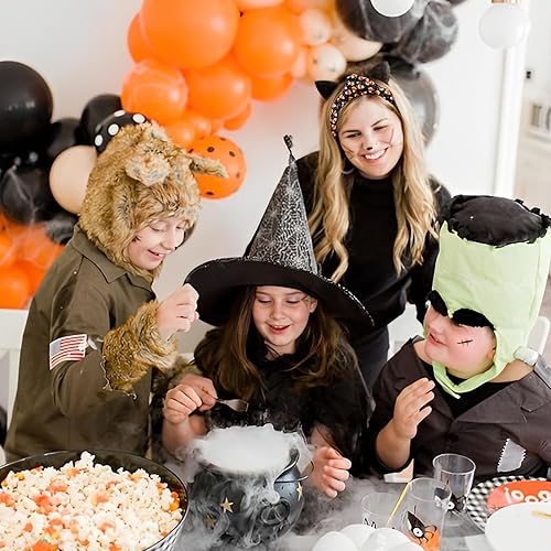 Miniatura 7 de YanJie Diademas de Halloween para mujer, calavera fantasma, calabaza, accesorios para el cabello, regalos de Halloween, diadema anudada para mujer,