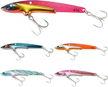 Amazon.co.jp: [青嵐ルアー]シーバス ルアー メタルバイブ 青物 ルアー