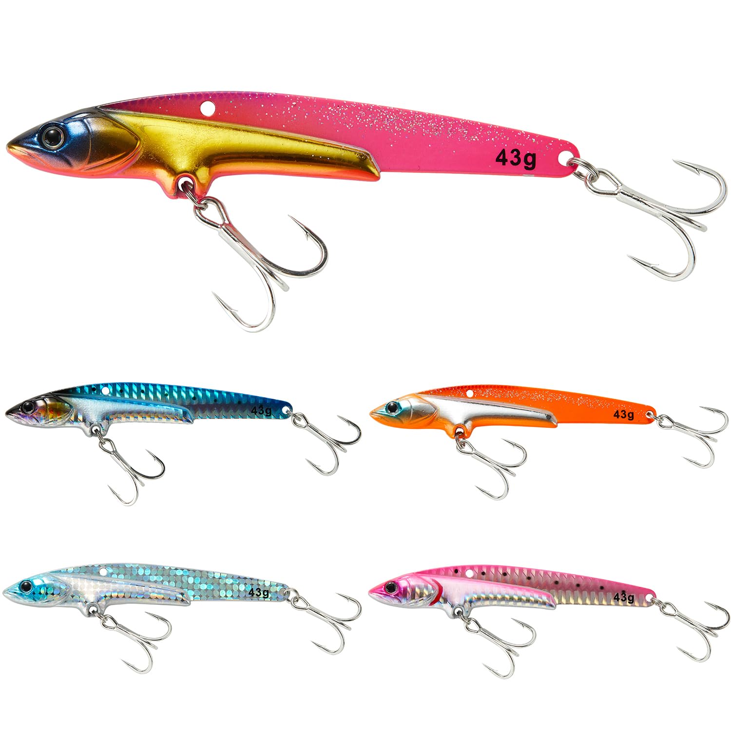 Amazon.co.jp: [青嵐ルアー]シーバス ルアー メタルバイブ 青物