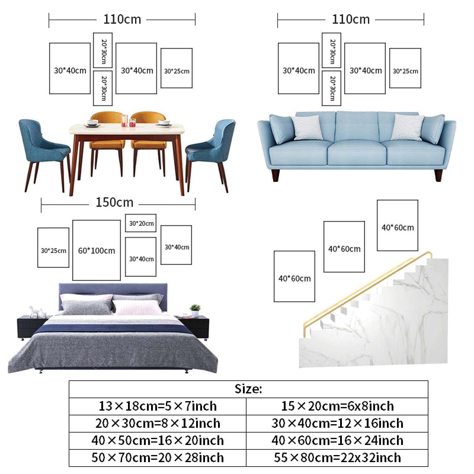 Amazon｜ポップアートホームデコレーション抽象線カラフルジャクソン