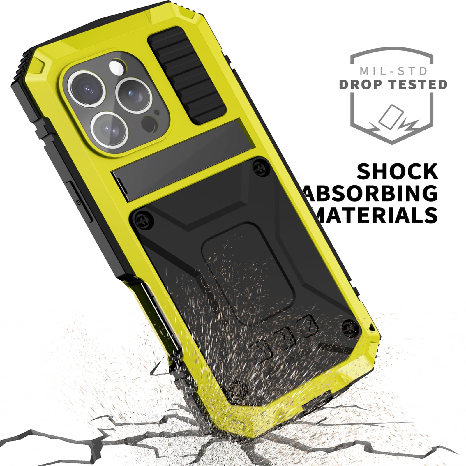 Amazon.com: Metal Case for iPhone 16 Pro Max/16 Pro/16 Plus