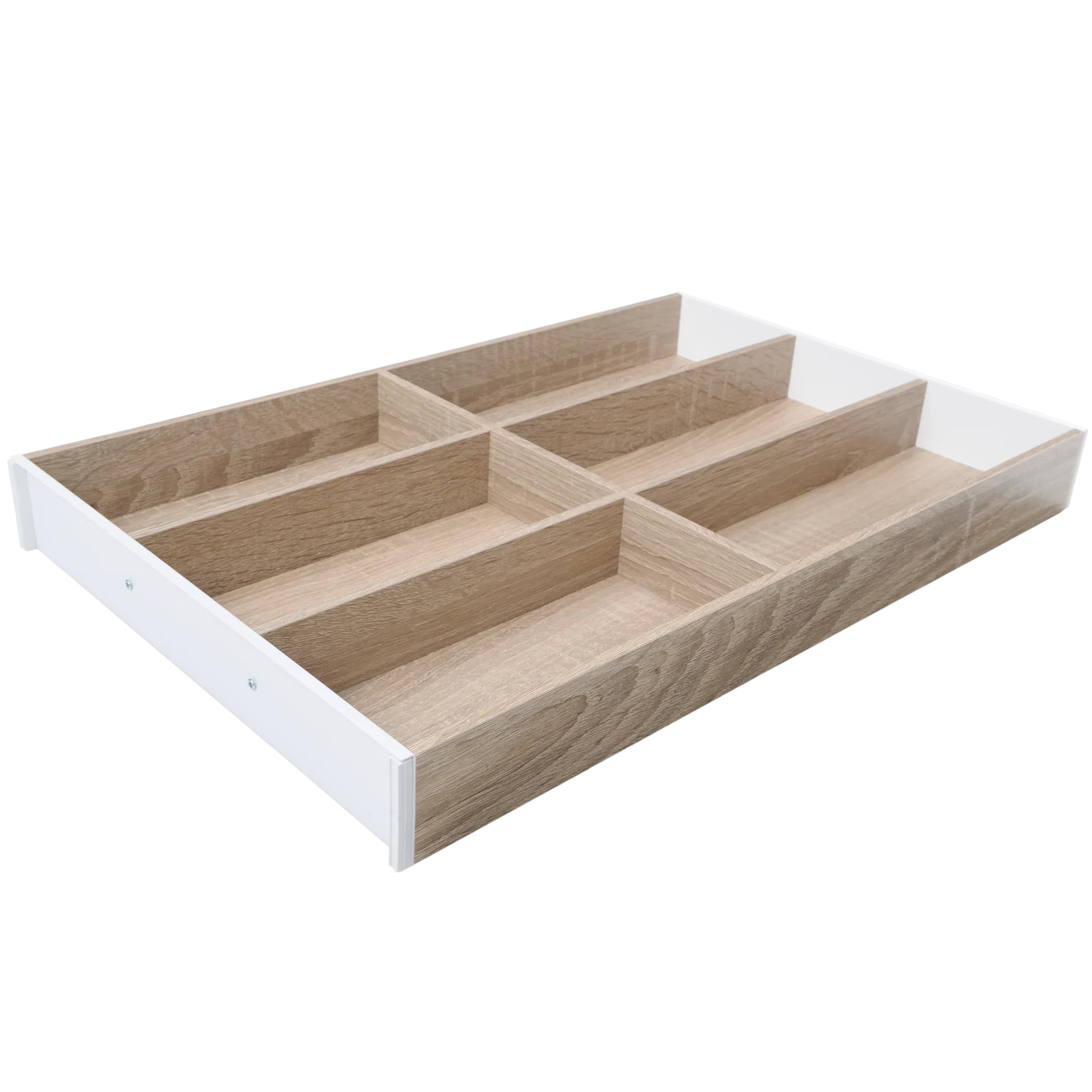 Blum AMBIA-LINE cutlery tray | premium drawer organiser for modern kitchens & cabinets | protects, sorts & organises cutlery clearly | with anti-slip feet | 47 × 30 × 5 cm | Bardolino Oak