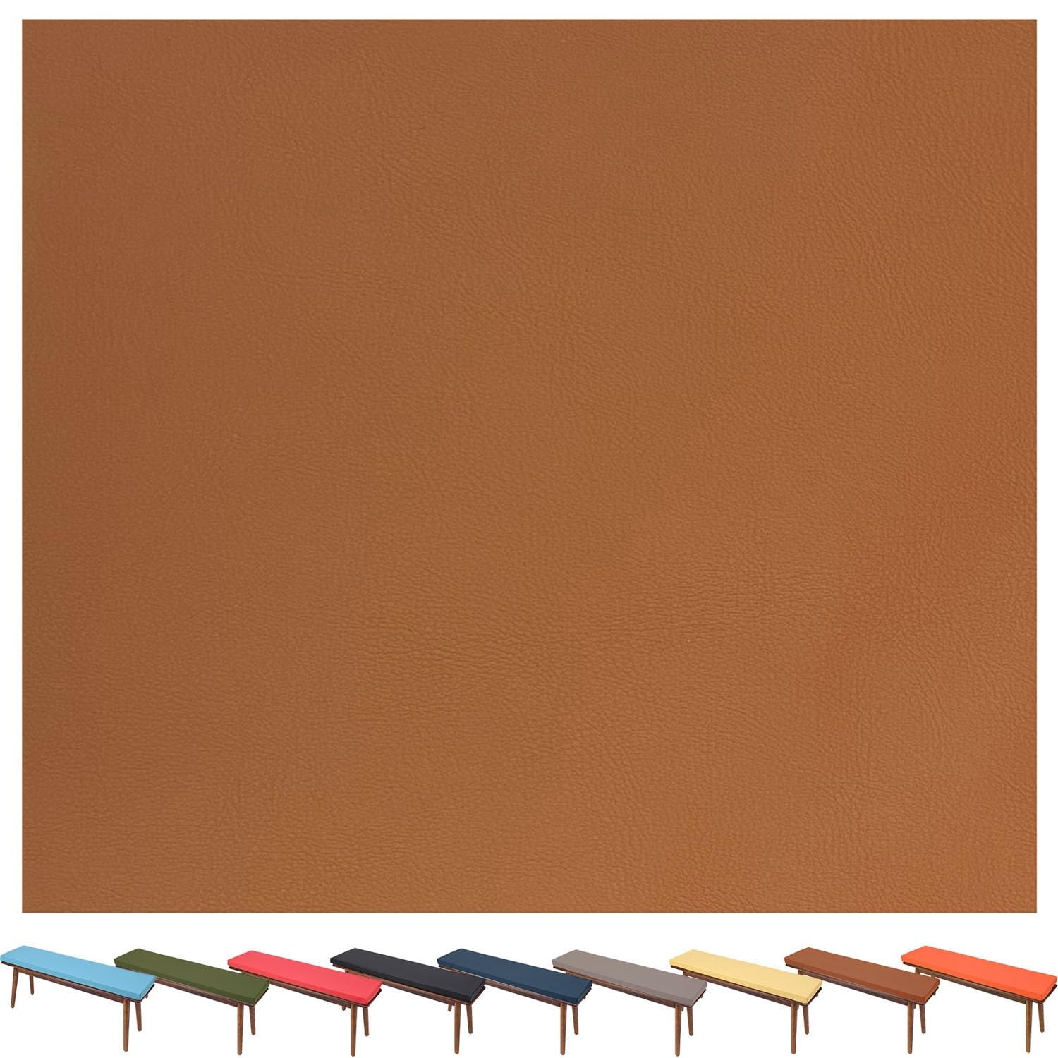 Matelas de banc imperméable et déperlant avec mousse épaisse 5 cm couleur kaki