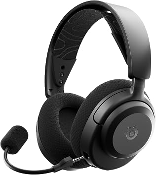 SteelSeries Arctis Nova 3X Wireless Siyah Gaming Kulaklık - Mobil Uygulama ile Kontrol - 40 Saat Pil Ömrü-PS5, PS4, PC, Switch, Mobil Uyumlu