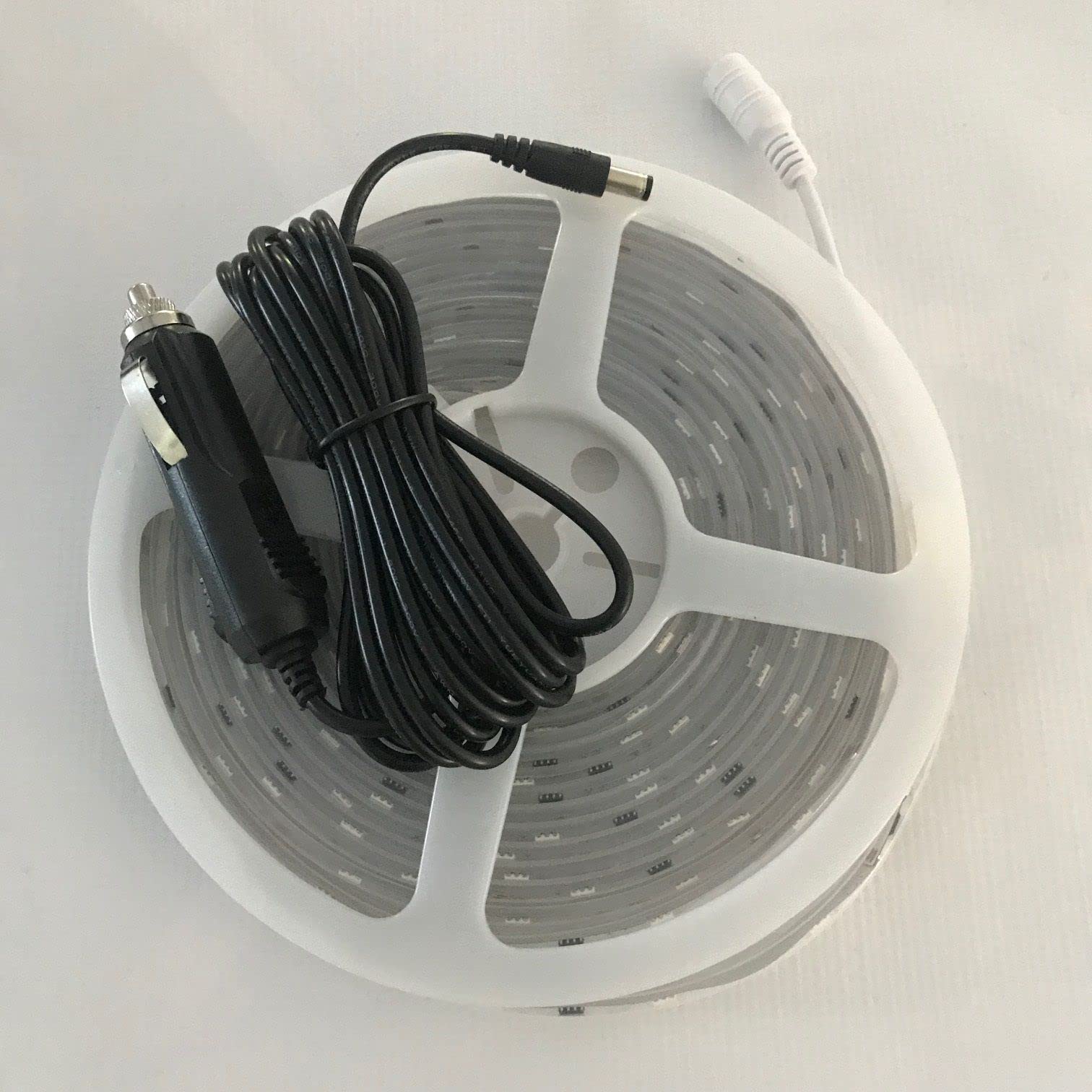 online-leds 12V - 5M Flag Pole Digital Magic Dream Chasing Led Strip Light Button Controlled 75 Patterns User Selectable Caravan Flagpole Lights