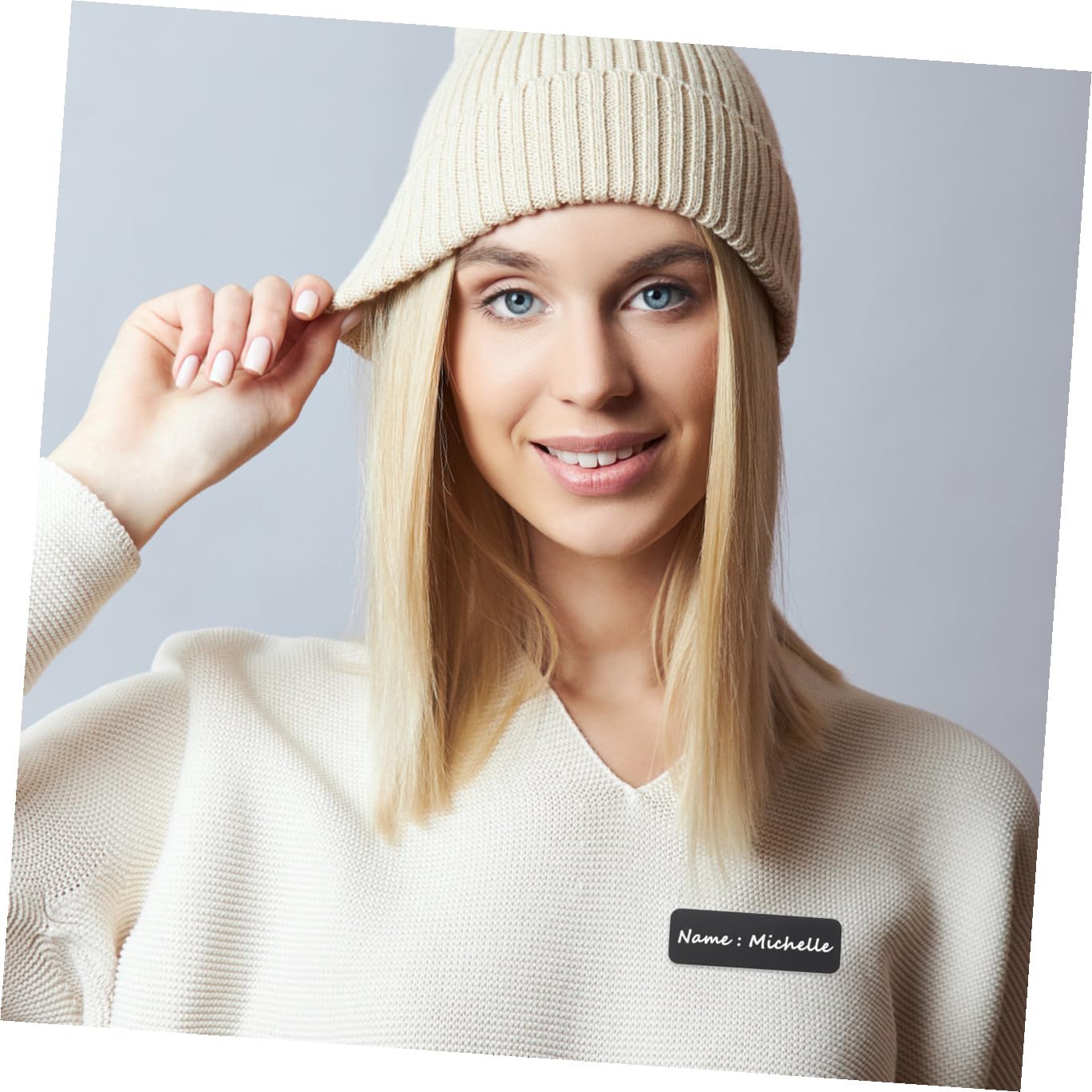 45pezzi Name Badges Colorati Per Scuola e Ufficio Etichette Pratiche e Resistenti Adatte Studenti e Professionisti Facili Da Scrivere e Personalizzare