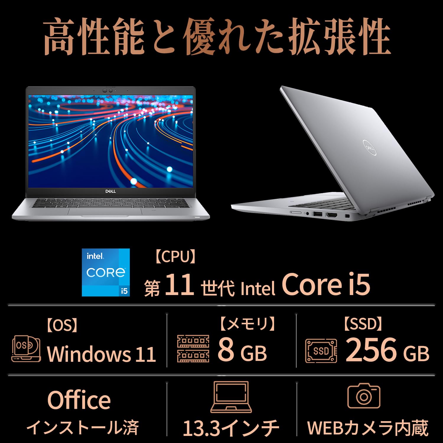Amazon.co.jp: 【整備済み品】DELL ノートパソコン Latitude 5320／第