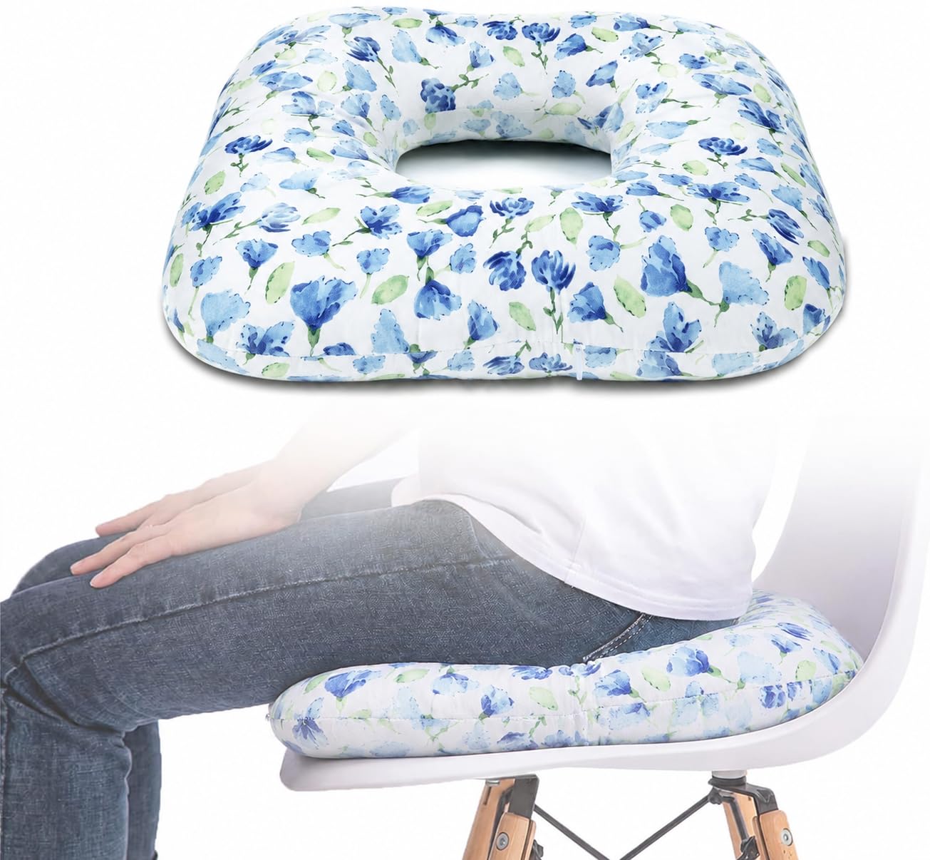 Hshbxd Donut Pillow, Tailbone Cushion for Wheelchair, Office and Travel