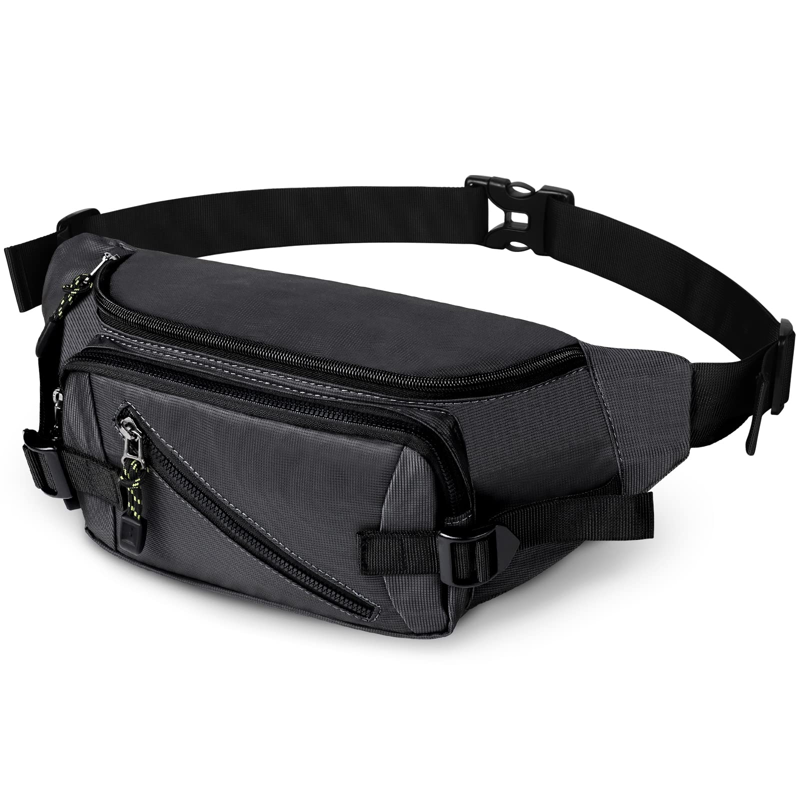 HowalaBumbag Waist Fanny Pack for Ladies Men Women Waterproof Dog Walking  Bag with Adjustable Running Belt Multi-Function Bum Bag with Pockets