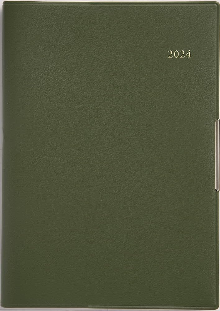 Amazon.co.jp: 高橋書店 手帳 2024年 B6 ウィークリー フェルテ 7 モス