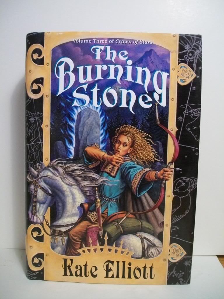 The Burning Stone Elliott, Kate 9780886778132 Books