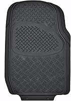 Vista 2 de BDK Alfombrillas de goma extra resistentes para automóvil, SUV, furgoneta y camión, máxima protección, ajuste para adaptarse y 3 piezas (negro)