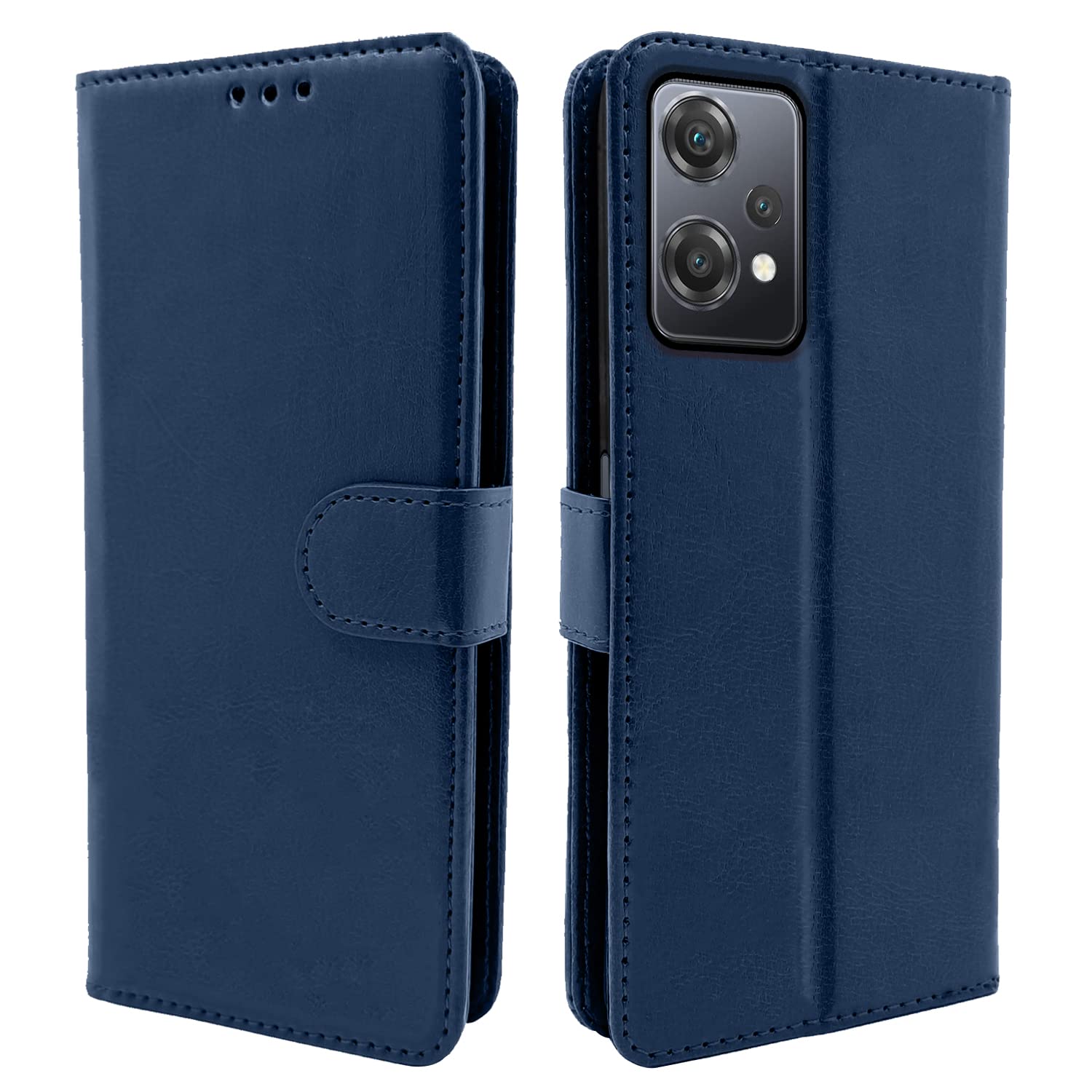 Pikkme Oneplus Nord Ce 2 Lite 5G Flip Case Leather Finish | Inside TPU with Card Pockets | Wallet Stand | Magnetic Closing | Complete Protection Flip Cover for Oneplus Nord Ce 2 Lite 5G (Blue) (B0BBD3HRMV) Amazon Price History, Amazon Price Tracker