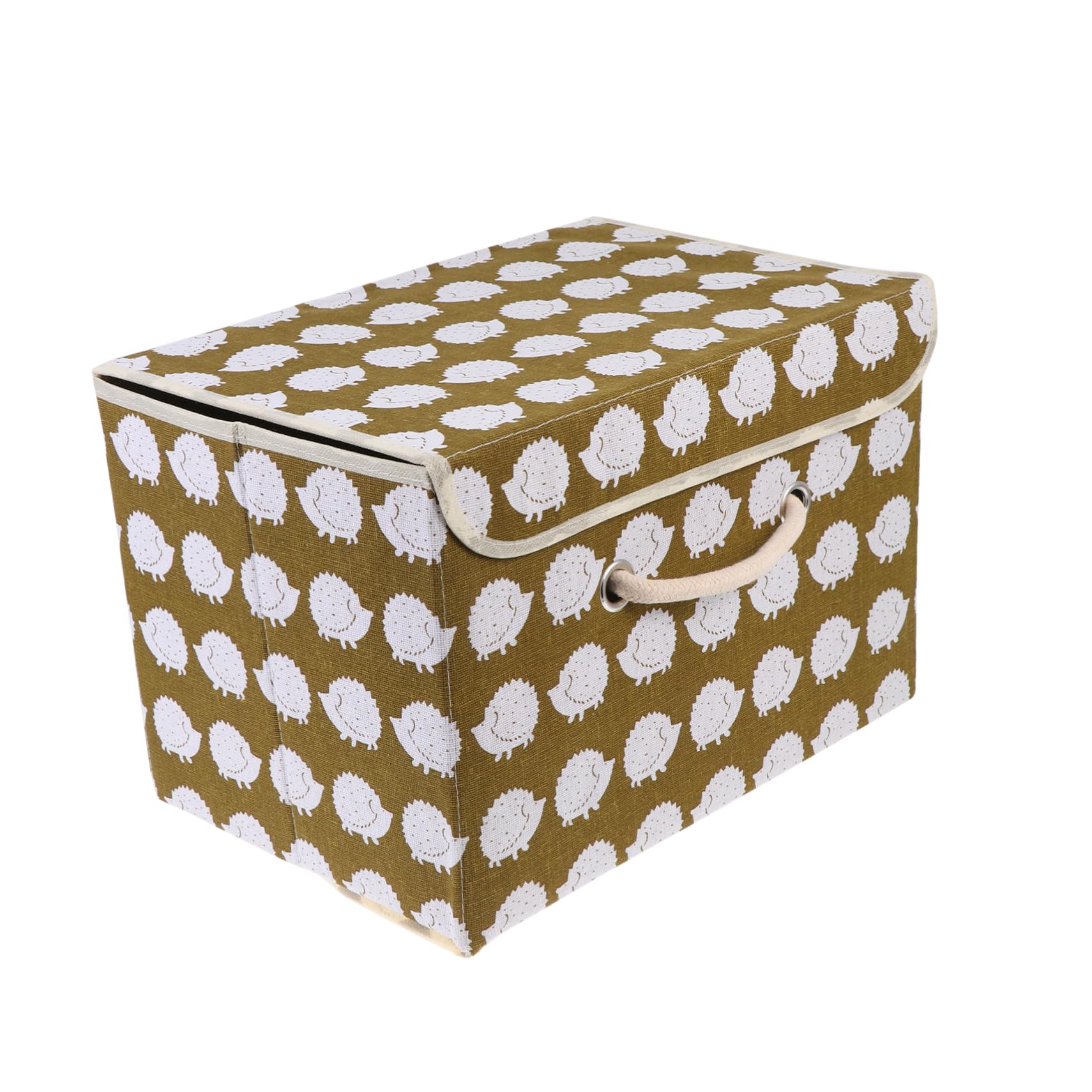 Boîte de rangement pliable vêtement tissu non tissé lin armoire