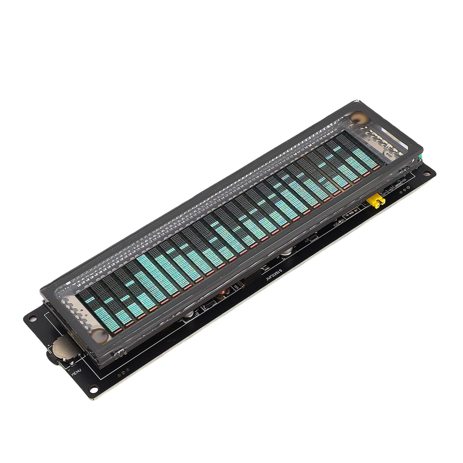 Acouto Suono 32Hz-20KHz Alta Risoluzione Luminosità Guscio Trasparente VFD LED Indicatore Sonoro una Frequenza dall'en Analizzatore di Spettro Sonoro Controllo Vocale Display dello Spettro Musicale