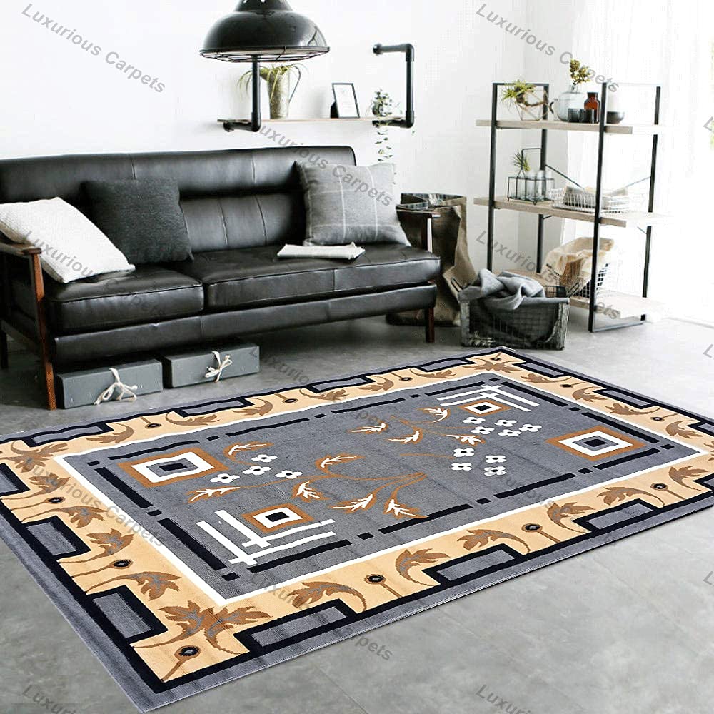 Luxurious Carpets Most Demanded Elegant Modern Floral Rectangular Carpet For Living Room, Bedroom And Hall (150X210 Cm) 5 X 7 Feet Color Multi (B09824JHB9) Amazon Price History, Amazon Price Tracker