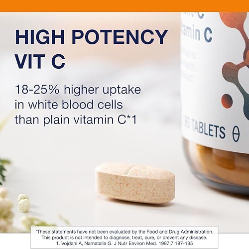 Miniatura 4 de Metagenics Ultra Potent-C 1000 - Suplemento de vitamina C tamponada con apoyo antioxidante, apoya la salud inmunológica, la formación de colágeno y