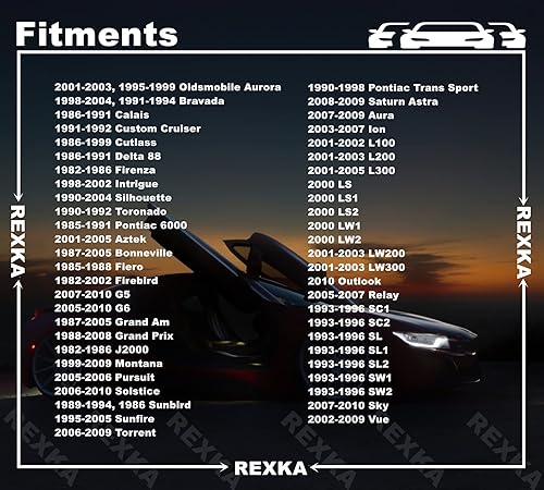 Miniatura 5 de Rexka 10 unids M6-0.039 x 0.984 in cabeza hexagonal Sems Fender parachoques cuerpo pernos para GM 11503982 11504493 11609989 Buick Cadillac