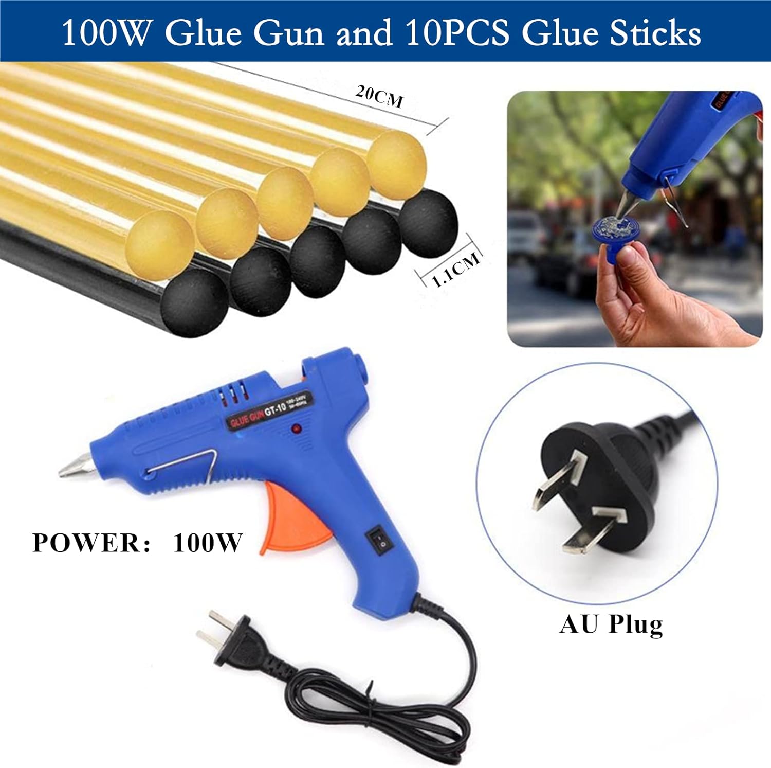 85PCS Auto Body Dent Puller Kit, Car Dent Removal Repair Tool Kit with Dent Puller, Suction Cup, Slide Hammer T Bar for Dent Removal