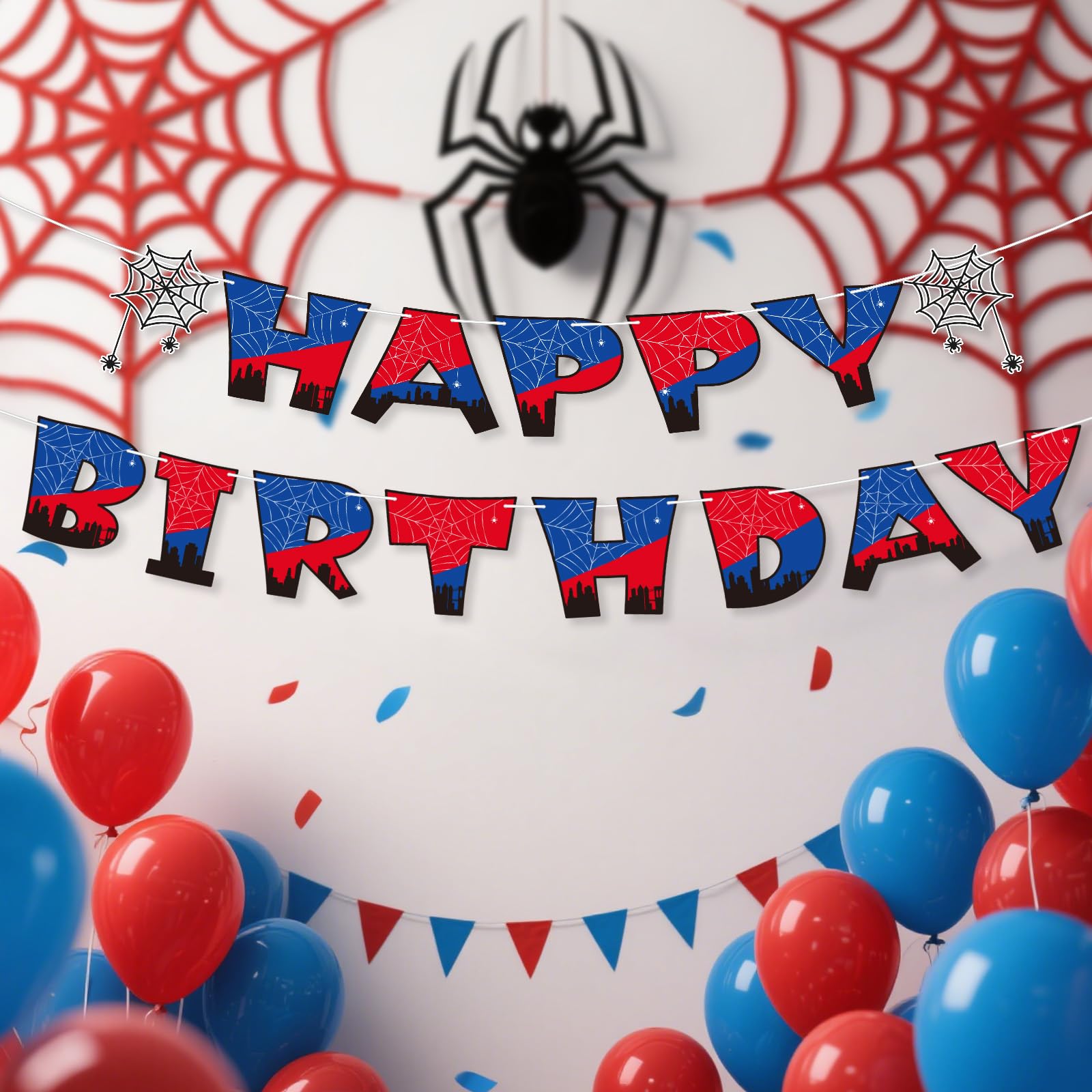 SAVITA Décoration De Fête Toile D'araignée, 152x100cm Toile D