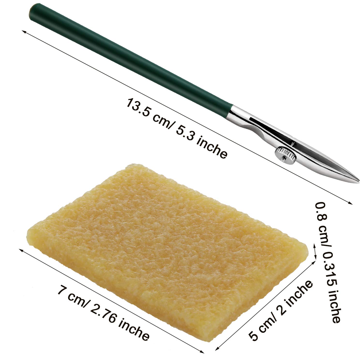 Outus Art Ruling Pen Set, Including Ruling Ink Masking Fluid Pen with 2 Pieces Glue Residue Eraser for Drawing Mounting Art Artists - Image 7