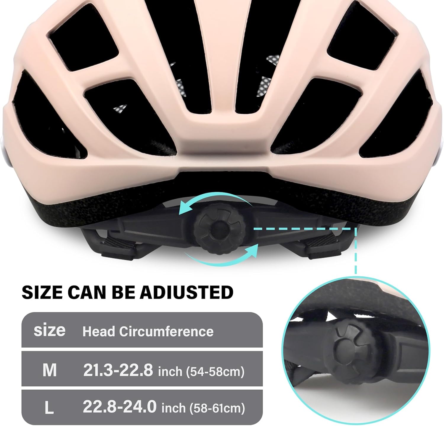 Bilaki Bike Helmet for Adults Women Men Youth Kids, Lightweight Mountain Road Bicycle Cycling Helmets with Adjustable Dial & Removable Visor