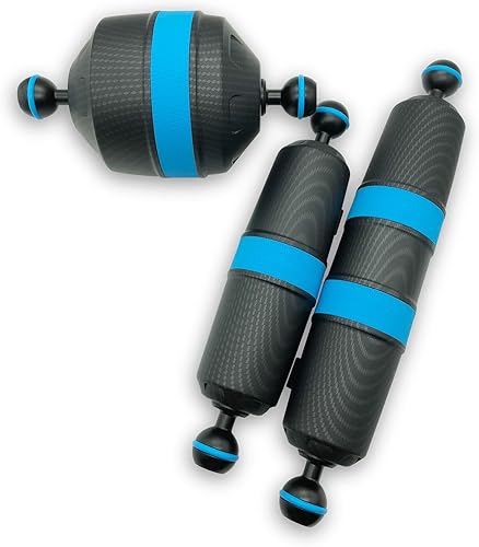 Miniatura 5 de Brazo flotante D52-220 Buceo Flotación Diveces Soporte con Nauticam Bayoneta Montaje para Fotografía Subacuática Cámaras Bandeja Video Luz