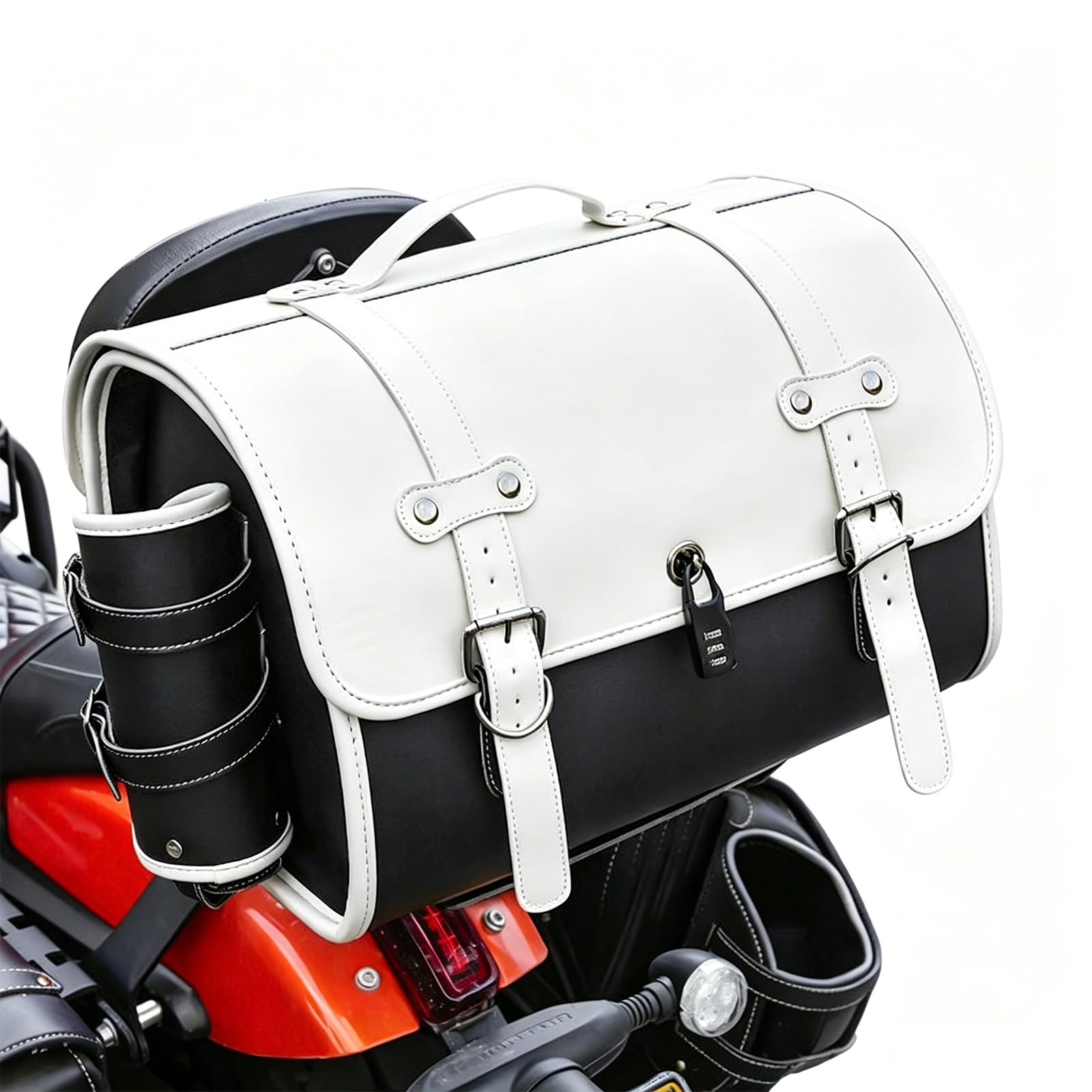 Maleta para motocicleta Honda Forza que soluciona la falta de almacenamiento en carretera