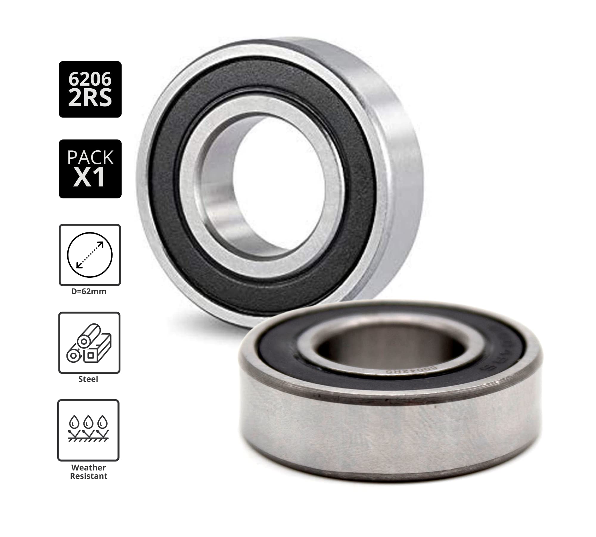 DOJA Barcelona | Palier Roulement UCFC 204 | Support Rond avec Roulement a Bille | 20 * 100 * 32,2mm | Roulement à Bille en Acier | Palier a Roulement pour Compenser DOJA Barcelona | Palier Roulement UCFC 204 | Support Rond avec Roulement a Bille | 20 * 100 * 32,2mm | Roulement à Bille en Acier | Palier a Roulement pour Compenser