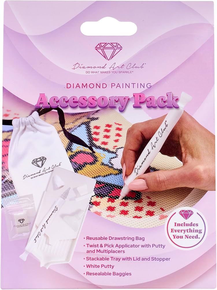 Amazon.com: DIAMOND ART CLUB - Diamond Painting Accessory Kit