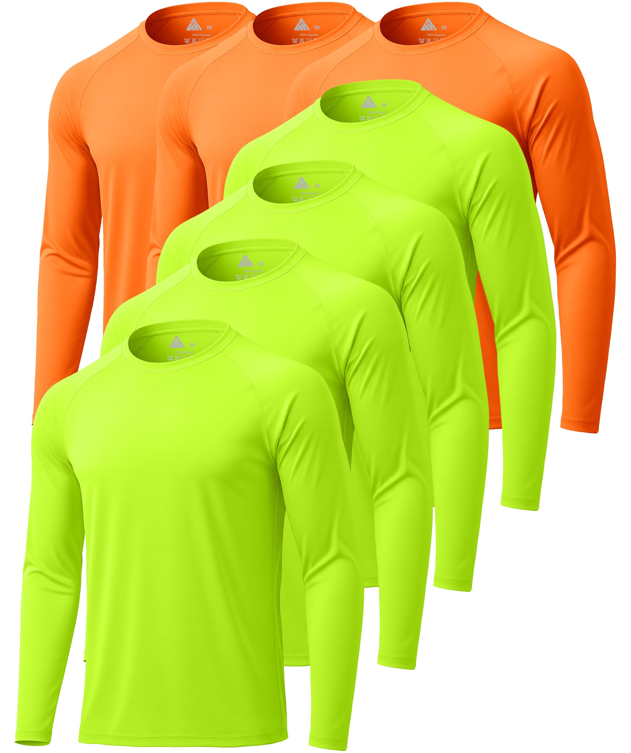 ZITY Long Sleeve Shirts for Men UPF 50+ Moisture Wicking Workout