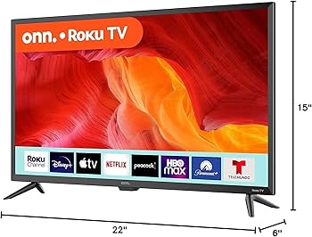 Amazon.com: Onn 32-Inch Class HD LED Smart TV 720p Resolution, 60