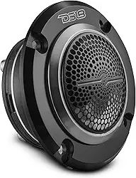 DS18 Tweeter Pro TWN4 de neodímio de alta compressão Super Bullet de 1" VC, 280 Max, 140 W RMS, 4 Ohms com crossover integrado – Os tweeters DS18 são os melhores no mercado de áudio profissional e Voceteo (1 alto-falante)