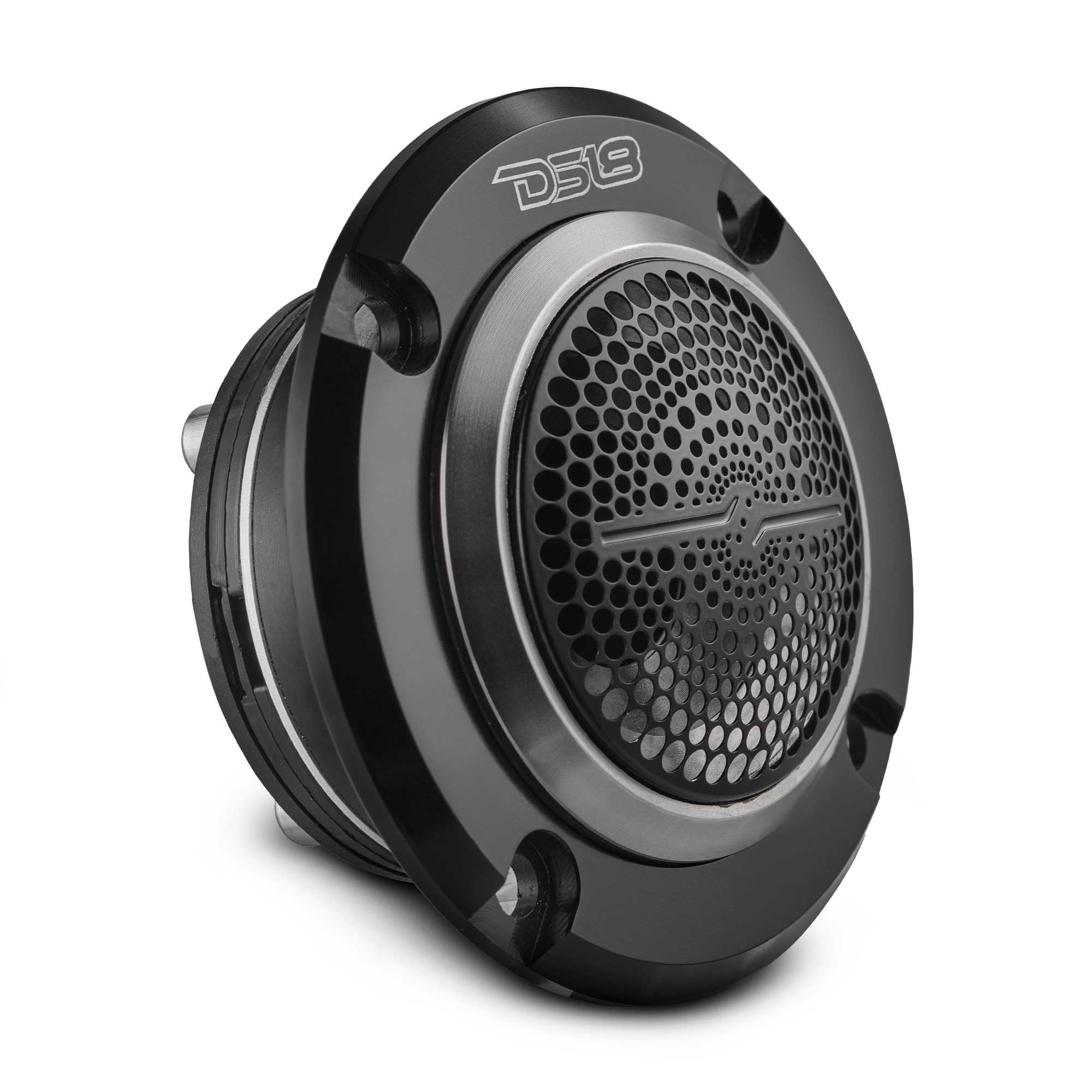 DS18 PRO-TWN4 High Compression Neodymium Super Bullet Tweeter 1" VC, 280 Max, 140W RMS, 4 Ohms with Built in Crossover Tweeters are The Best in The Pro Audio and Voceteo Market (1 Speaker)