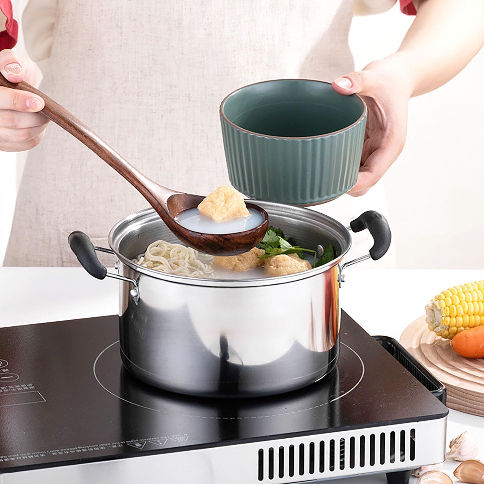 Stainless Steel Saucepan - 1.6L Milk & Soup Pot -5