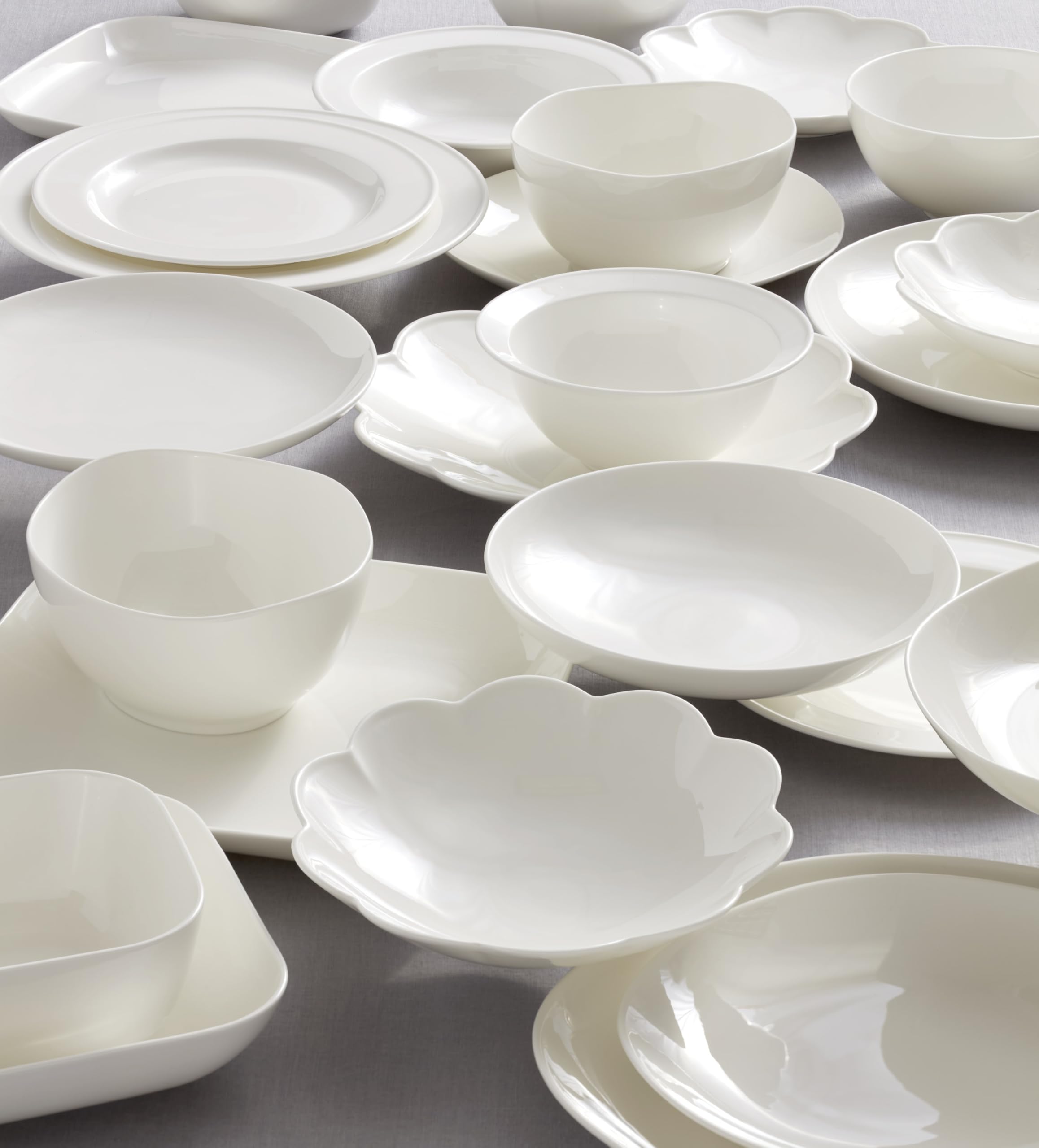 Amazon.com | Lenox Dinnerware Set, Studio 1414 Square 16-Piece Set