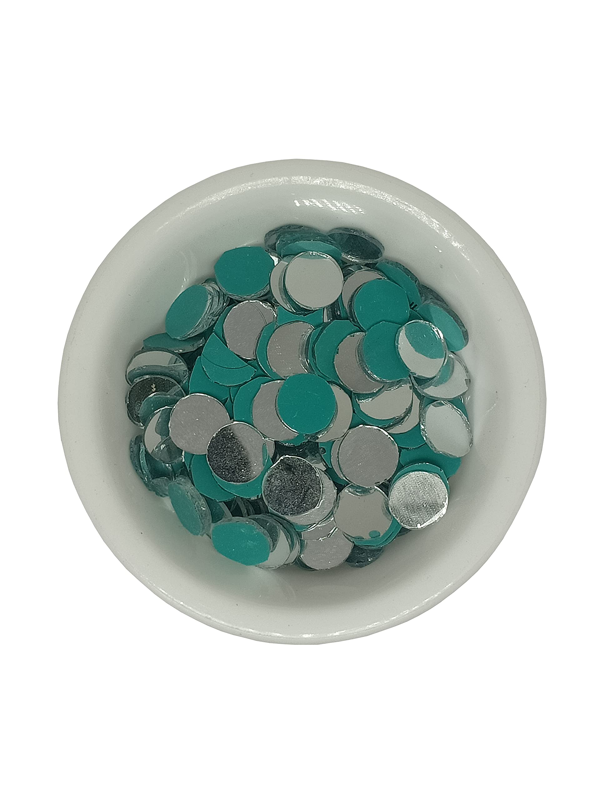 Mirror for Embroidery Work, Aari Work, Jewellery Making and Hand Embroidery- Shape and Weight Optional (Round- 10mm, 100g)-image-46