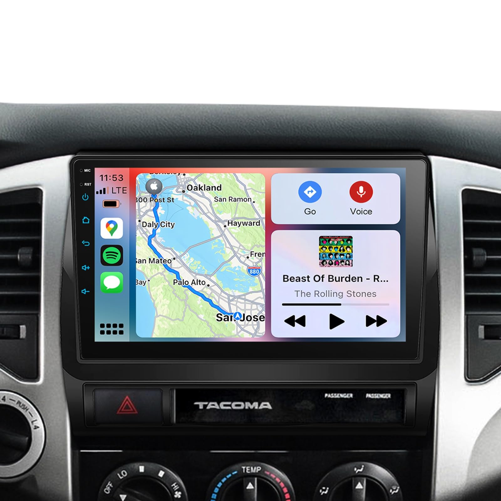 Car Radio for Toyota Tacoma 2005-2015 Wireless Carplay Android Auto,9 inch HD IPS Touchscreen Car Stereo with Mirror Link Bluetooth/EQ/FM/SWC-image-21