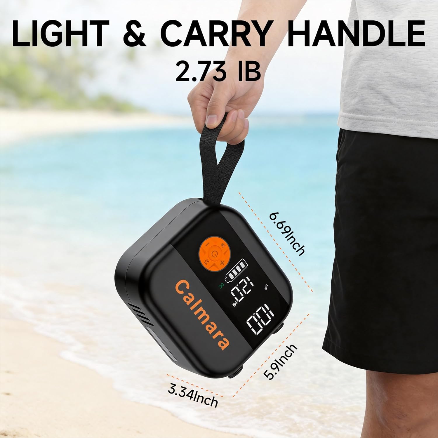 B1 Electric Paddle Board Pump,Rechargeable 10000mAh Cordless/12V DC 22 PSI High Pressure SUP Pump,Inflation & Deflation,Auto-Off for Stand Up Surfing Kite,Tent,Boat Gift for Men