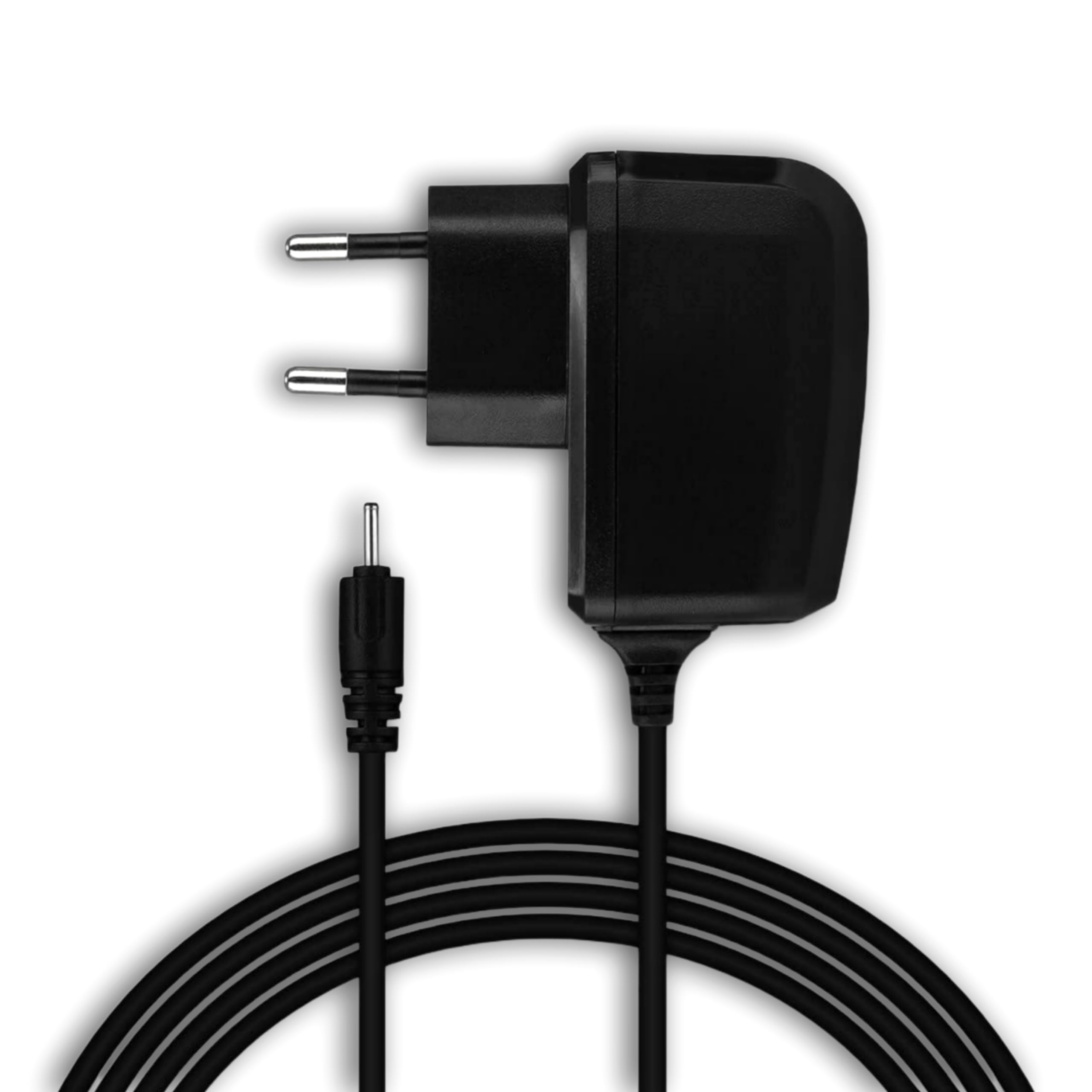 Navdevi Enterprise Small Pin Charger Compatible with Nokia Basic Phones, Nokia C6-00,C6-01,C7-00/E50 E51 E61 E63 E65 E66 E71 E72 E75,E90,N71,N72,N73,N76,N77,N78,N79,N8,N80,N81,N82 (1ft),Black (B0BLGSHKWH) Amazon Price History, Amazon Price Tracker