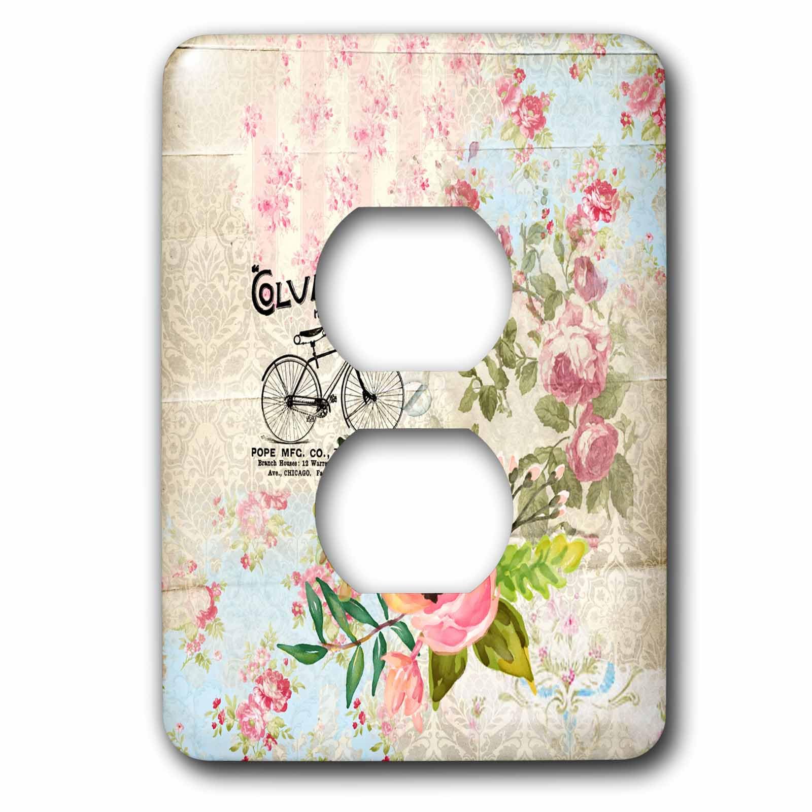 2 prises de courant 2 masquer imperfection murale 3dRose lsp_244727_6