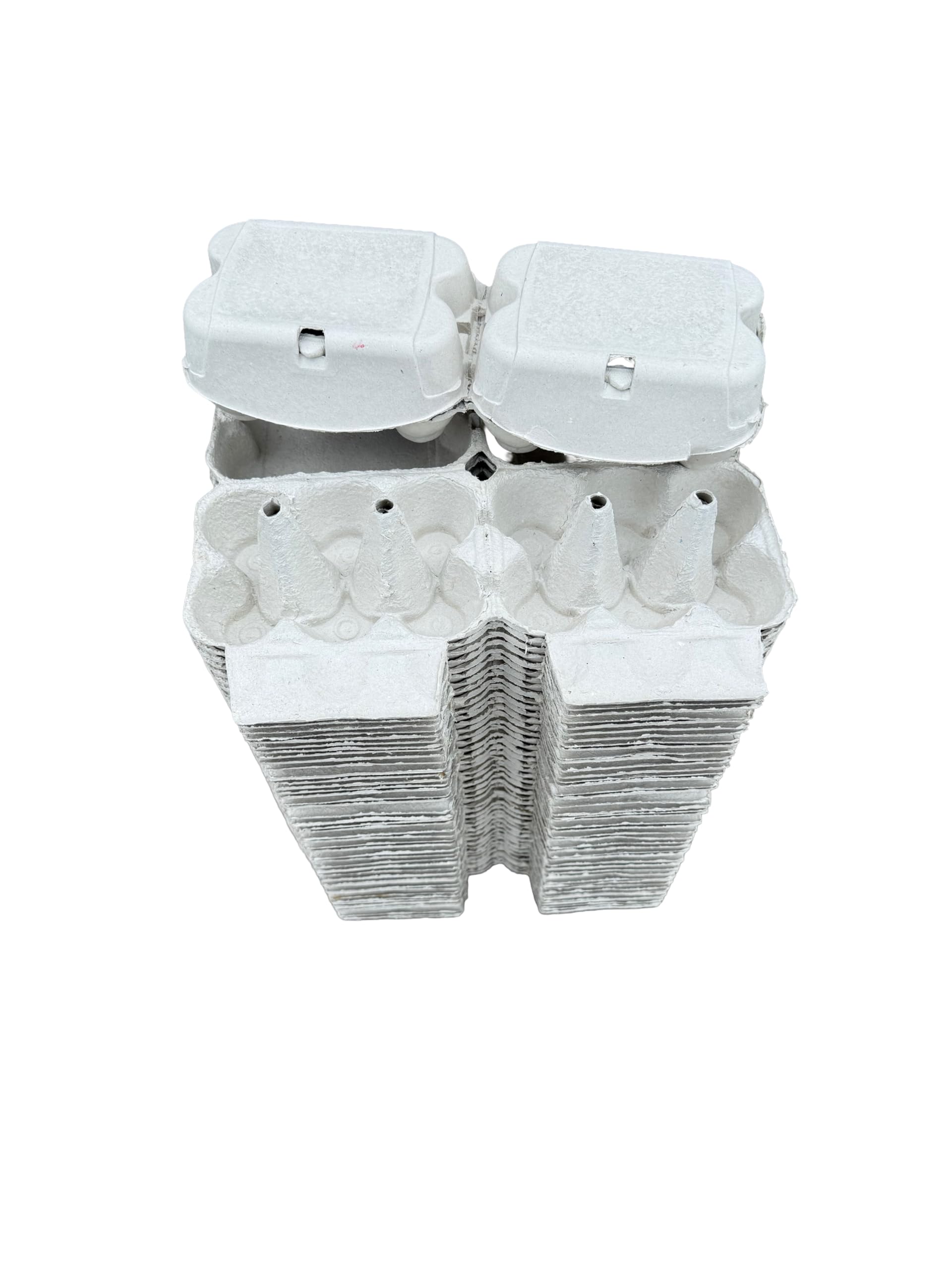 Eggcellent Cartons Neutral Plain Egg Boxes for Chicken eggs, 6 Count box quality manufactured (90 cartons (holds 540 eggs))