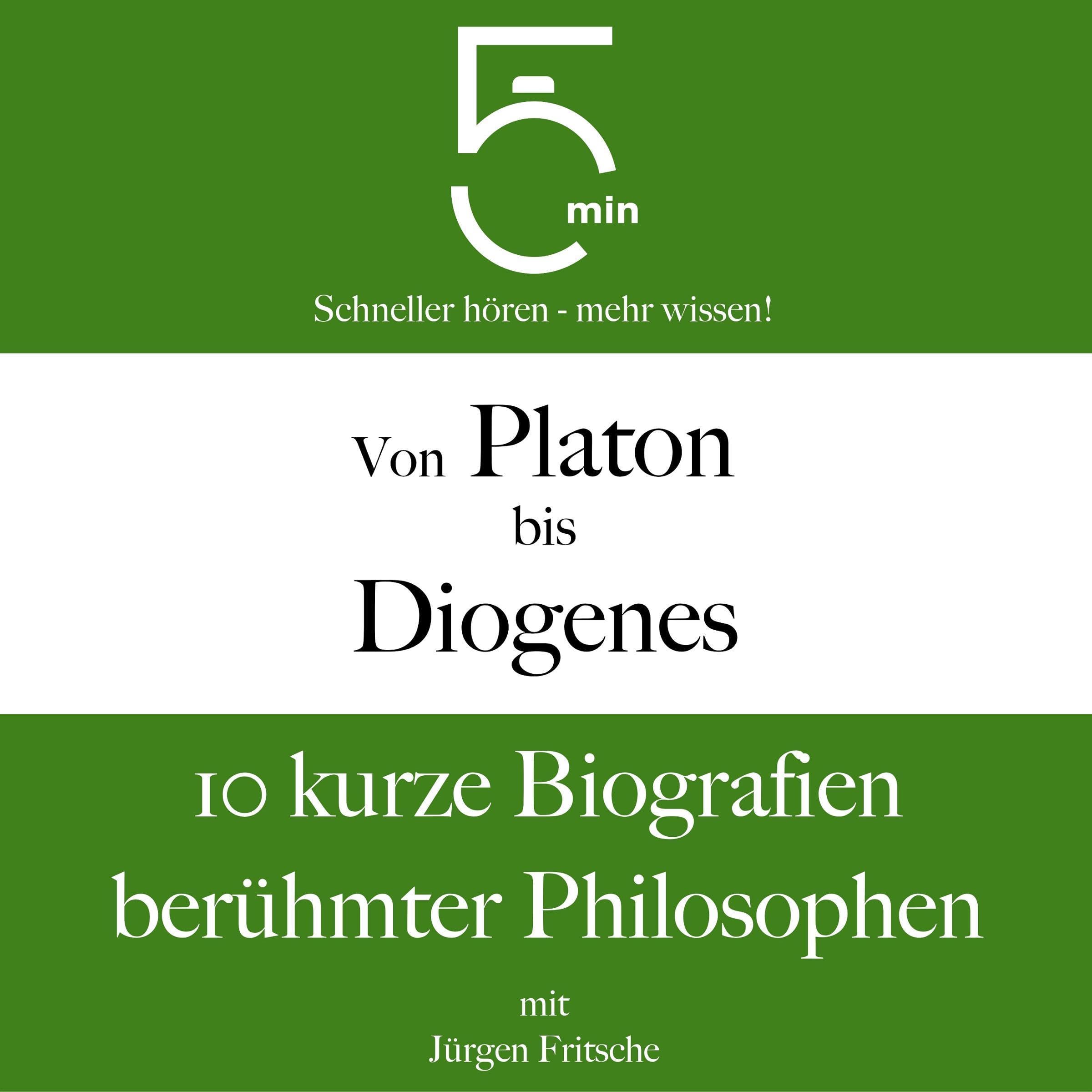 Cover art for Von Platon bis Diogenes - 10 kurze Biografien berühmter Philosophen