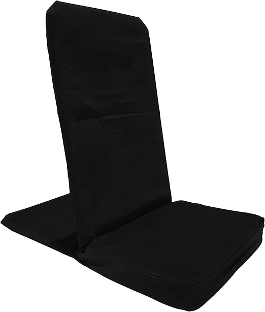 Back Jack Floor Chair (Original BackJack Chairs) Standard Size (Black