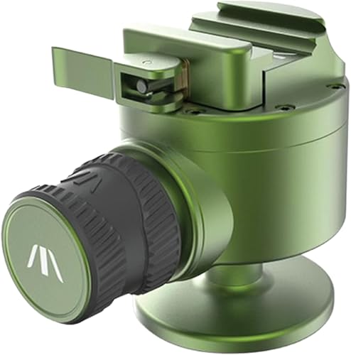 Miniatura 8 de Cabezal de bola Invert60, diseño invertido de 2.362 in, ligero (1 libra 10 onzas), liberación rápida, compatible con Arca y 1911, control de tensión