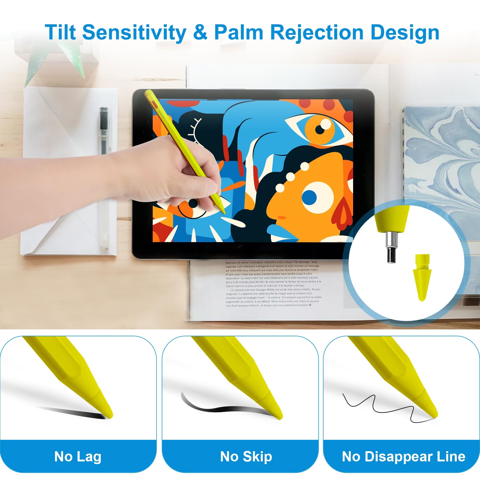 Amazon.com: Stylus Pen for iPad 9th&10th Generation,Pencil with