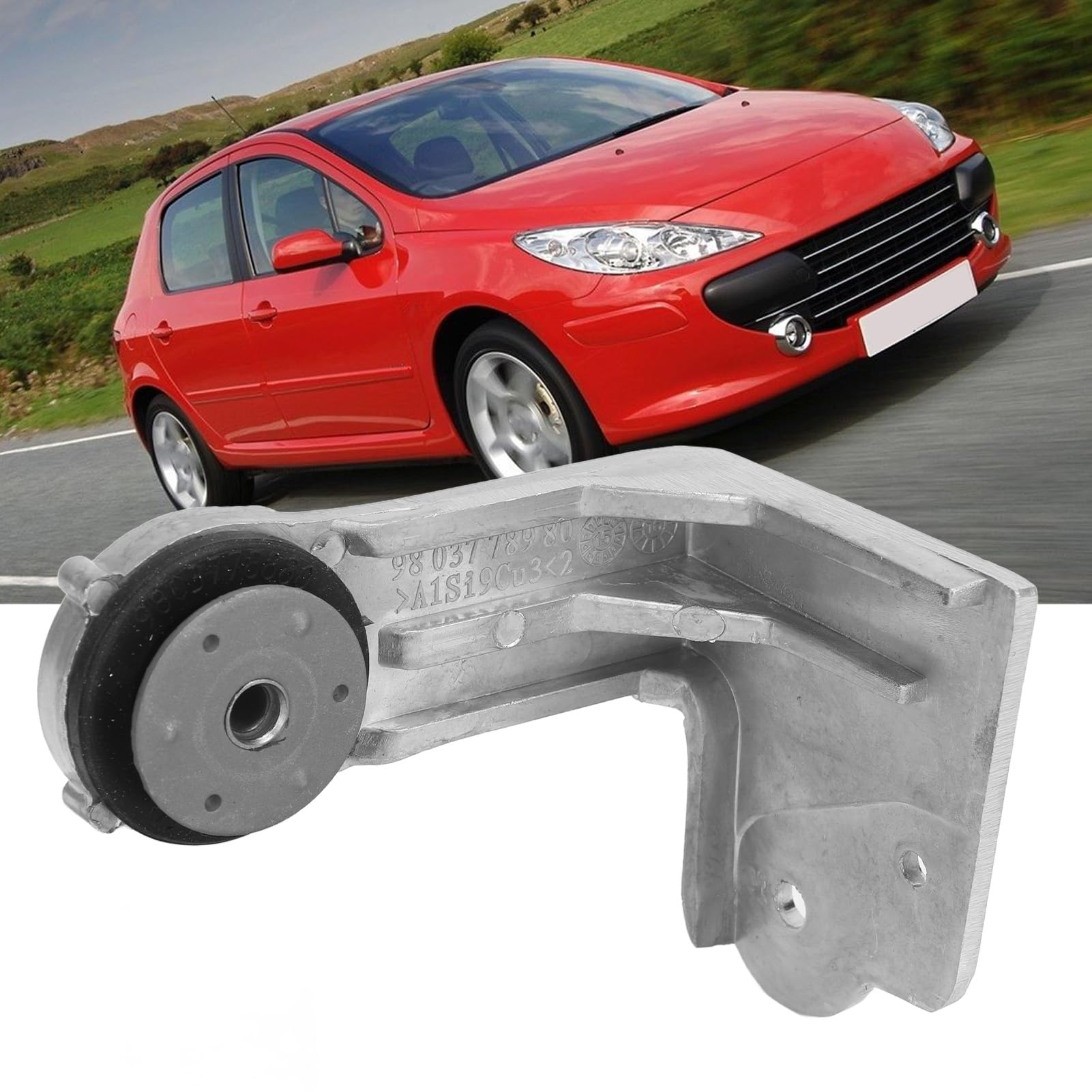 Yctze Supporto per intercooler di carica 9803778980 in metallo, montaggio per intercooler 308 5008