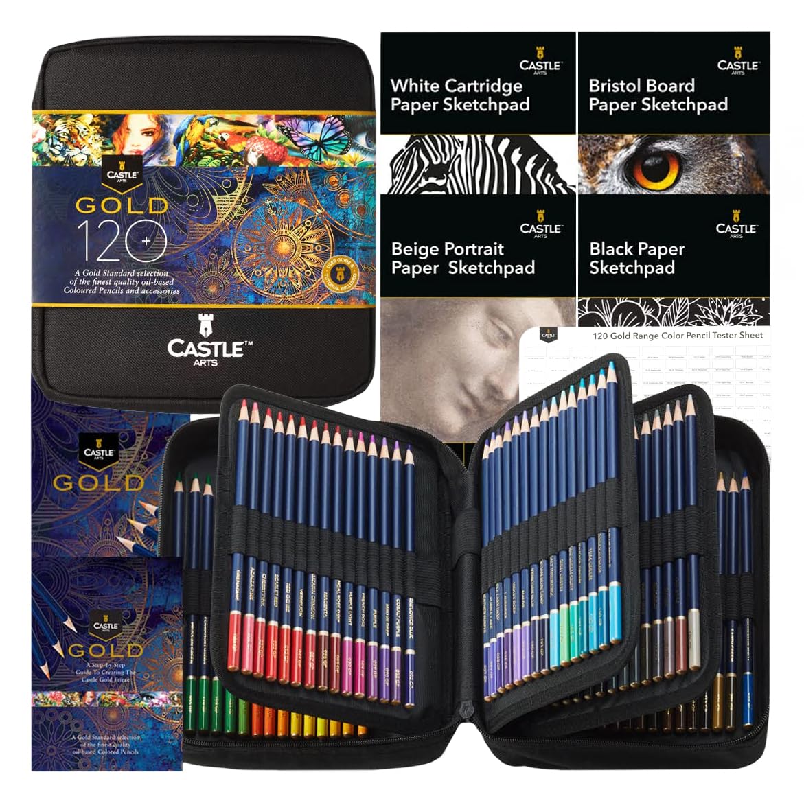 Castle Art Supplies Gold Standard: Ungenaue Farbetiketten – Eine professionelle Wahl?