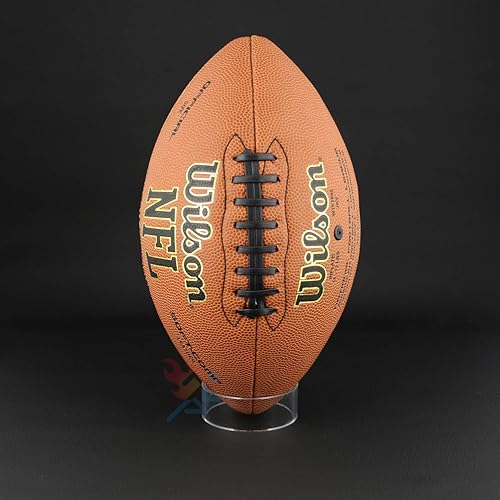 Miniatura 3 de OnFireGuy 6pcs Acrylic Sports Ball Display Stands  Clear Storage Display for Basketball, Football, Volleyball, Bowling, Soccer Ball  3" W x 1" H